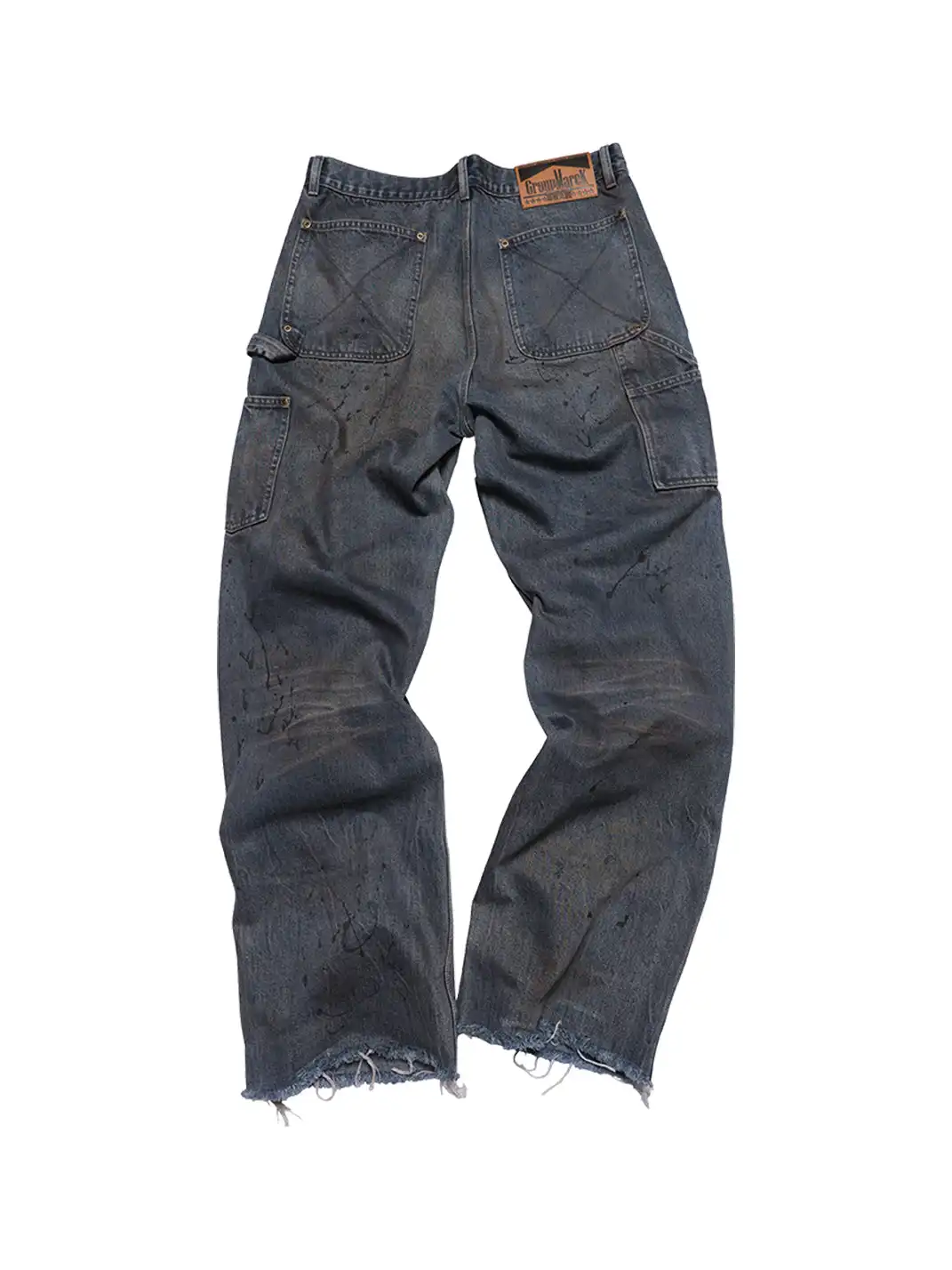 GMK | Distressed Straight Leg Jeans