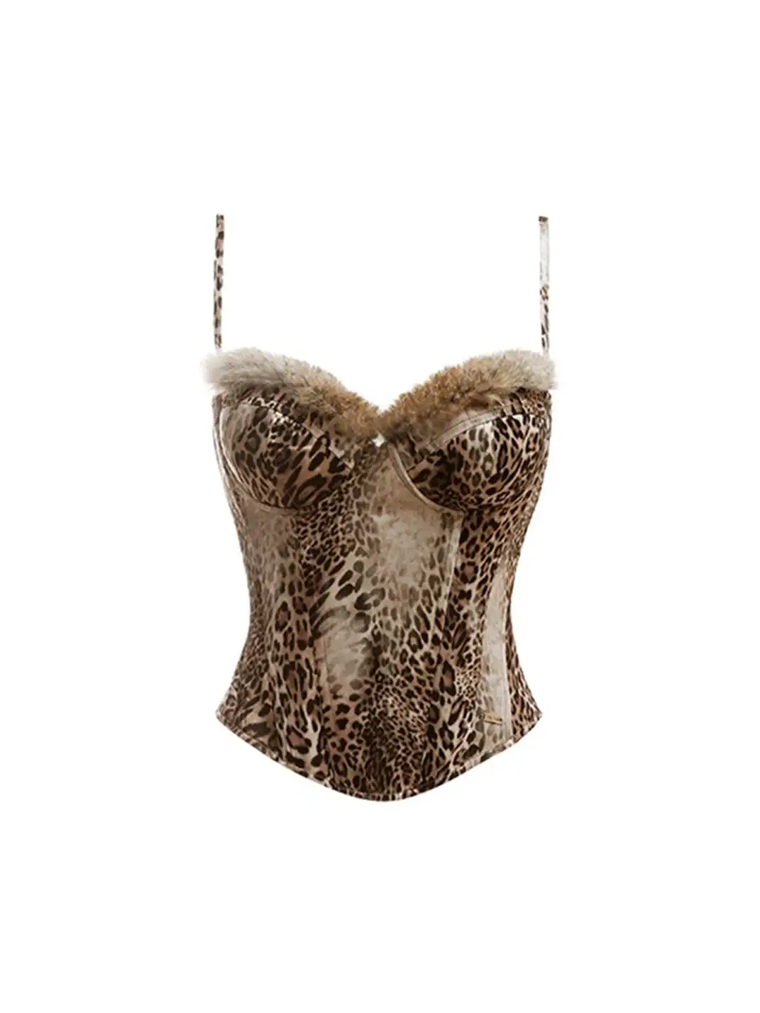 1 JINN STUDIO | Distressed Leopard Fur Set