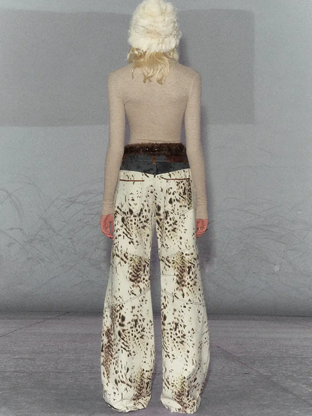THE NEVERMORE | Leopard Loose Pants