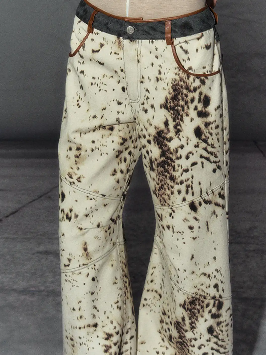 THE NEVERMORE | Leopard Loose Pants