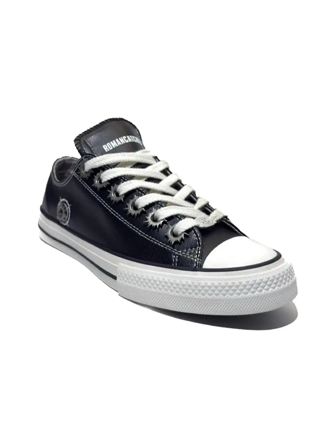 ROMAN CATCHER | "BULLET HOLE" Skate Sneaker-Black