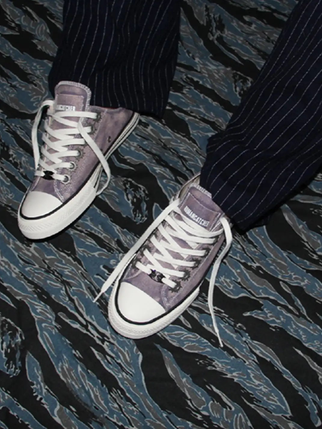 ROMAN CATCHER | "BULLET HOLE" Skate Sneaker-Purple