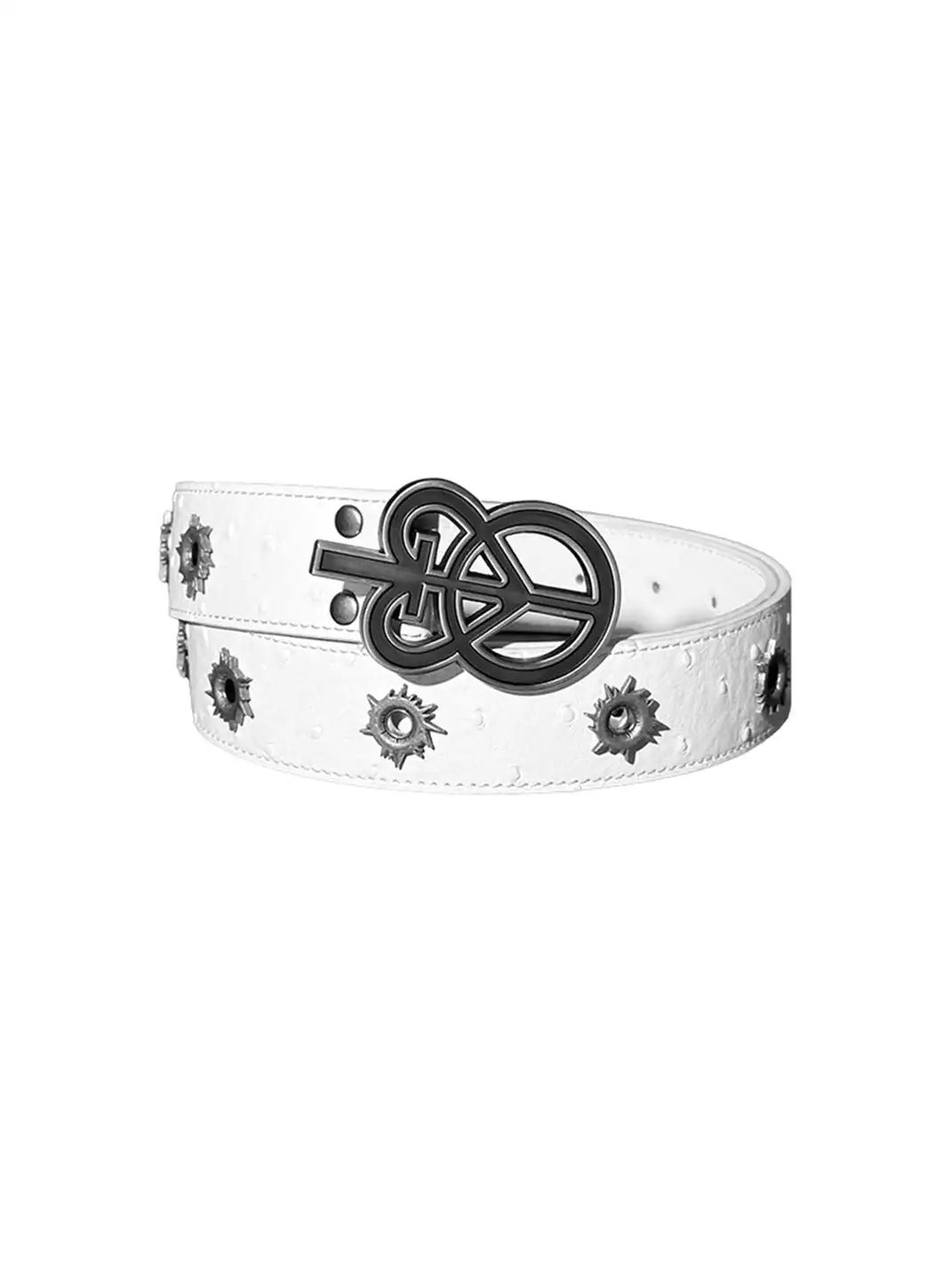 ROMAN CATCHER | "BULLET HOLE" Leather Belt