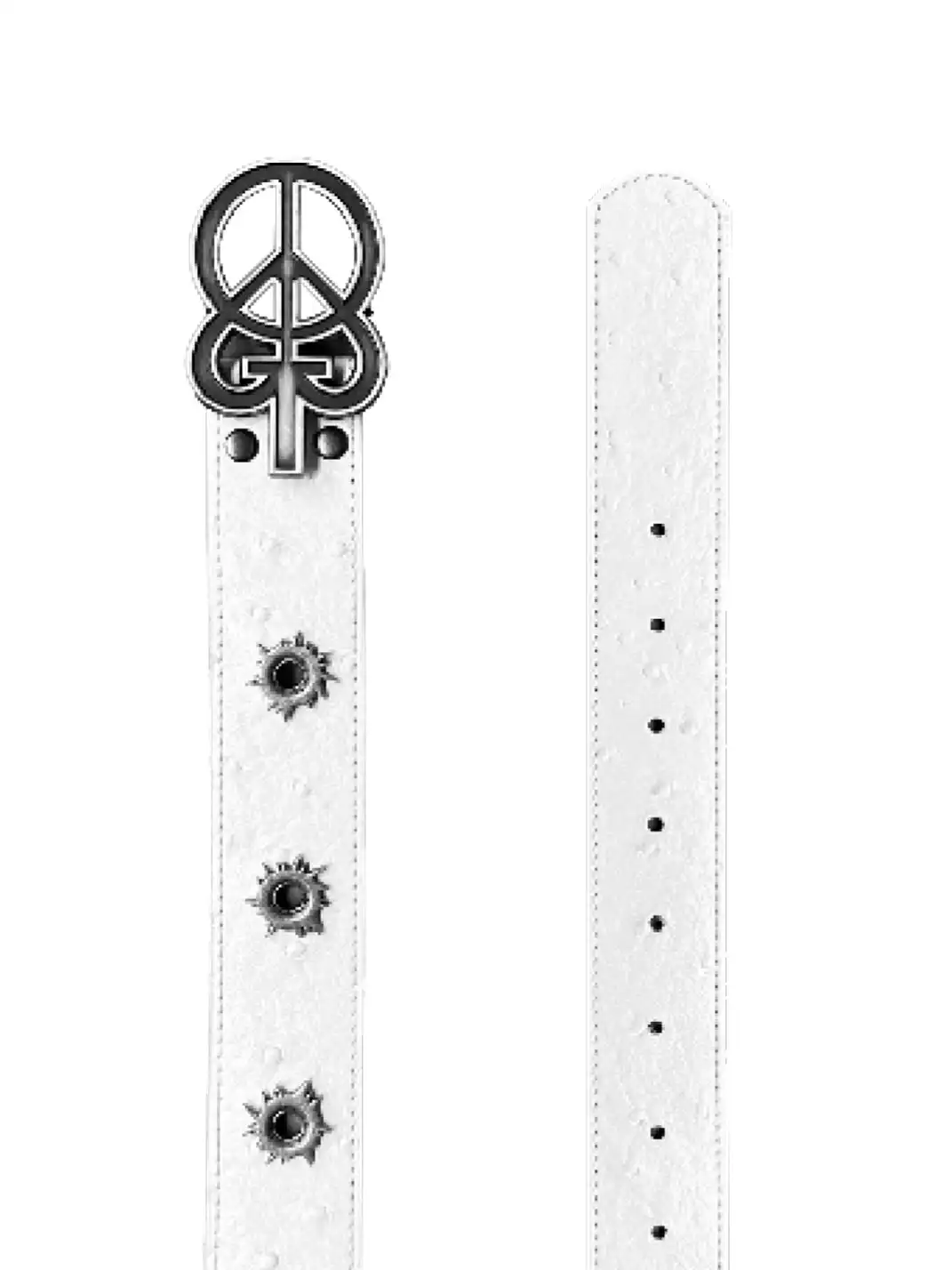 ROMAN CATCHER | "BULLET HOLE" Leather Belt
