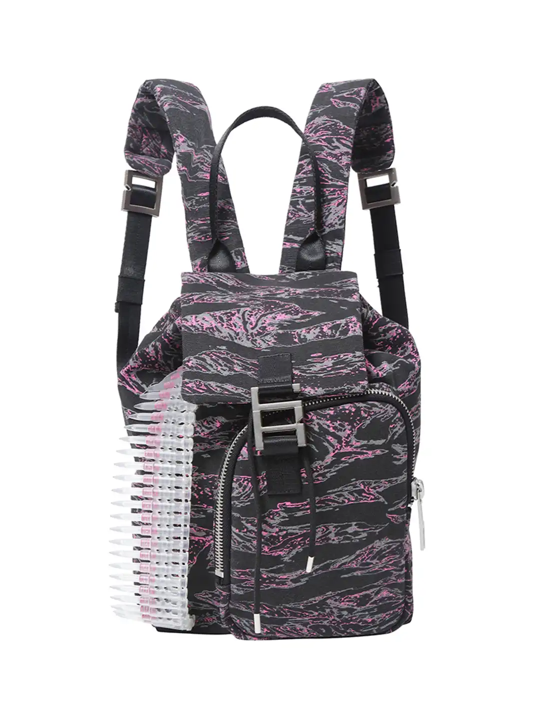 ROMAN CATCHER | "OVER LOADED" Tiger Camo Backpack - Pink