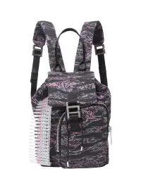 ROMAN CATCHER | "OVER LOADED" Tiger Camo Backpack - Pink