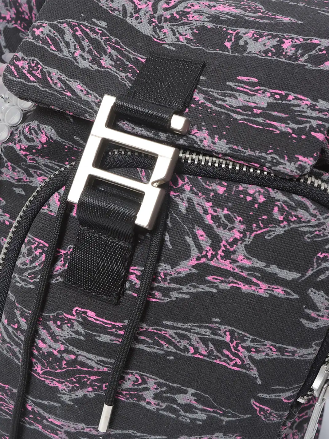 ROMAN CATCHER | "OVER LOADED" Tiger Camo Backpack - Pink