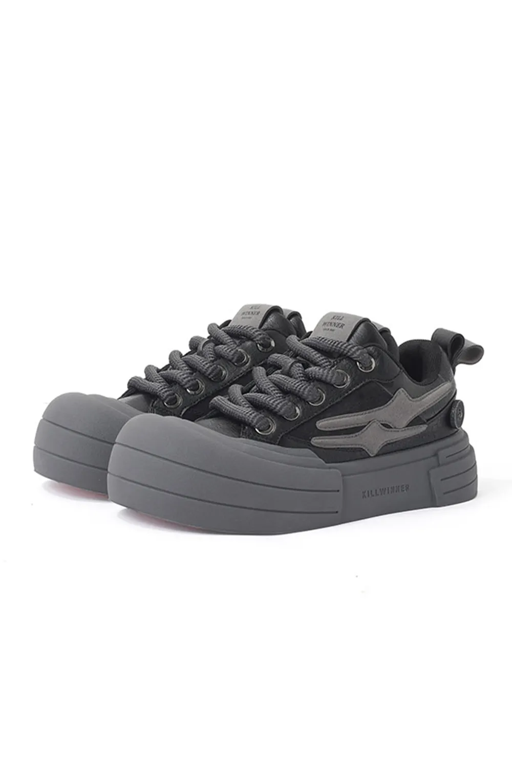 KILLWINNER丨Smile Life Sneaker - Black Samurai