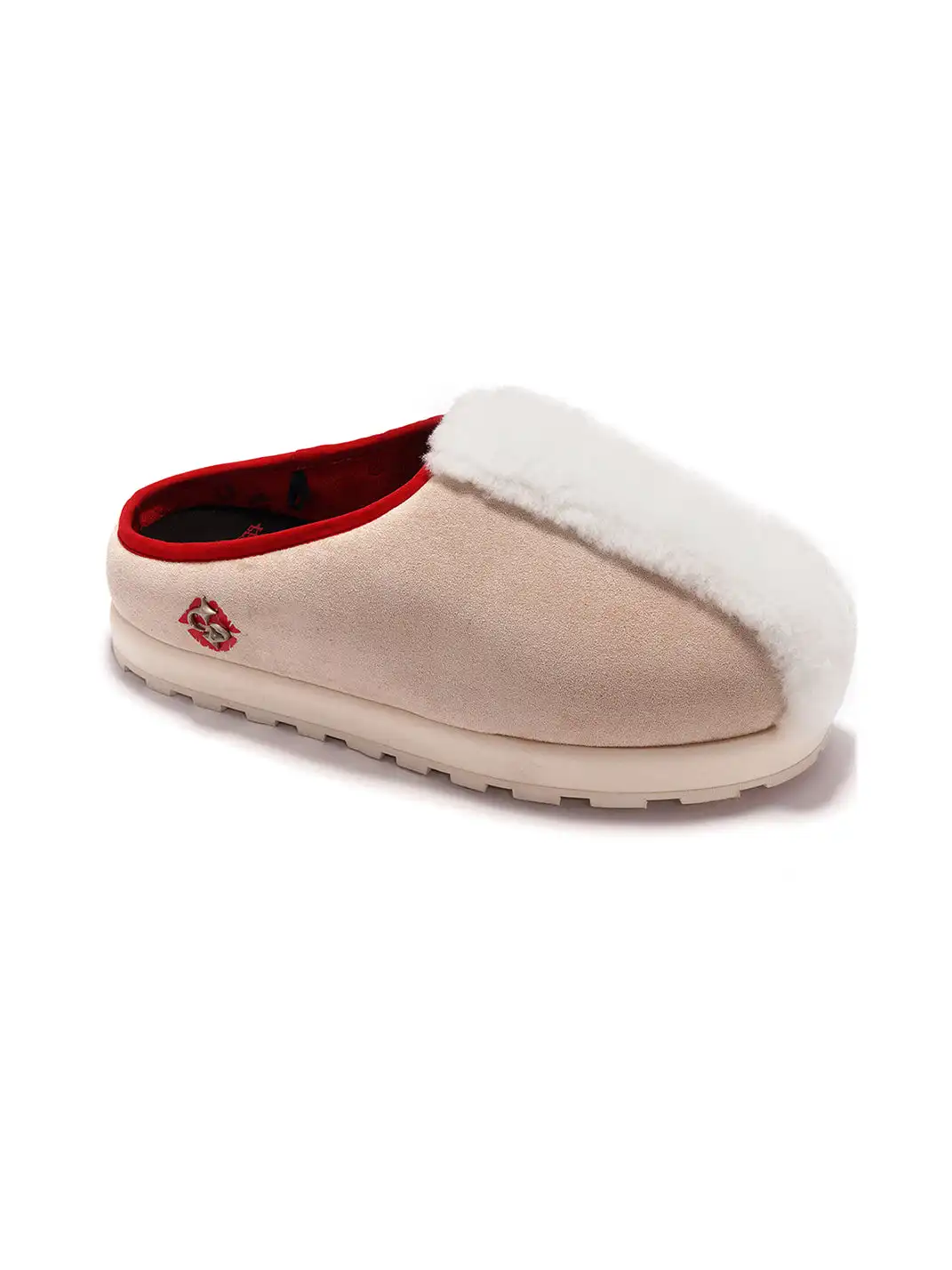 LE LOSANGE | "MOHAWK" Fleece Mules