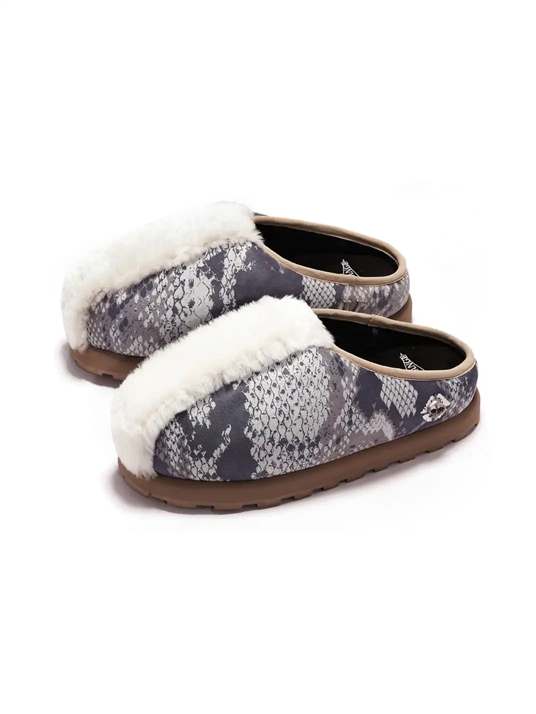 LE LOSANGE | "MOHAWK" Fleece Mules