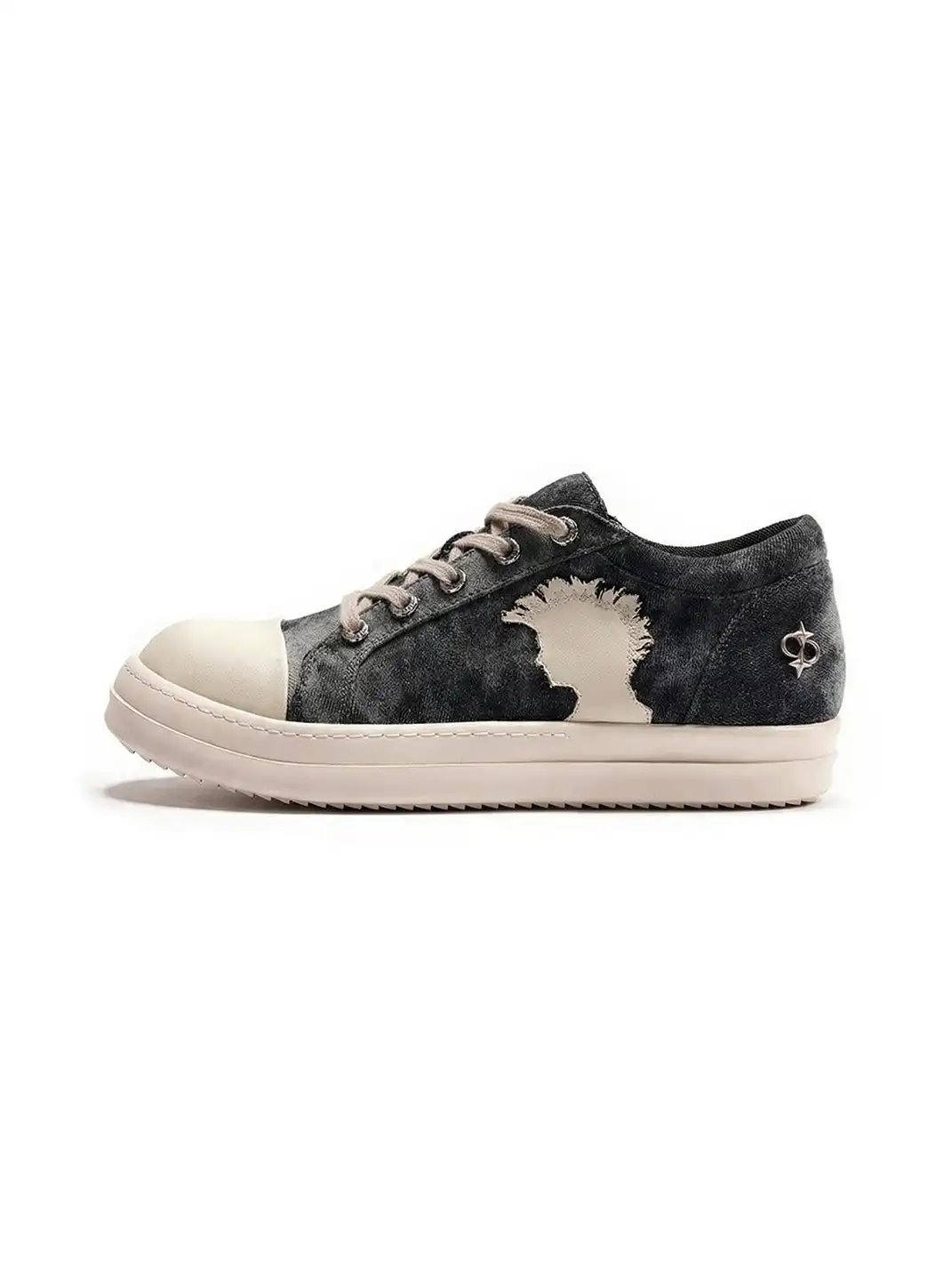 LE LOSANGE | "MOHAWK" Denim Skate Sneaker