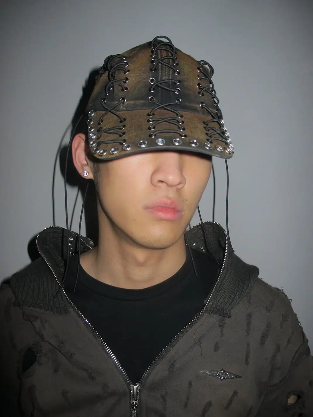 LE LOSANGE | "CRONROW" Distressed Cap