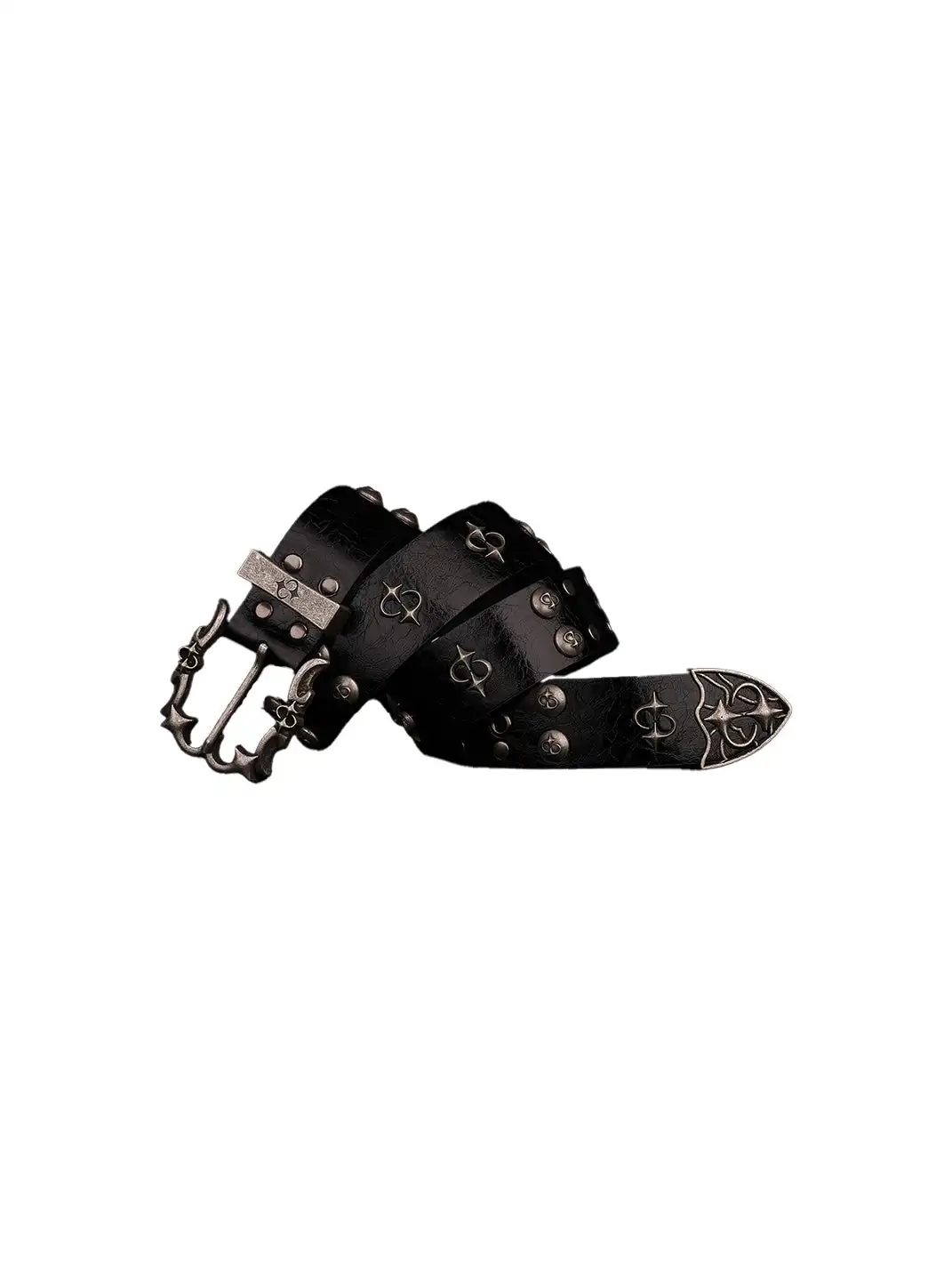 LE LOSANGE | Rivet Leather Belt