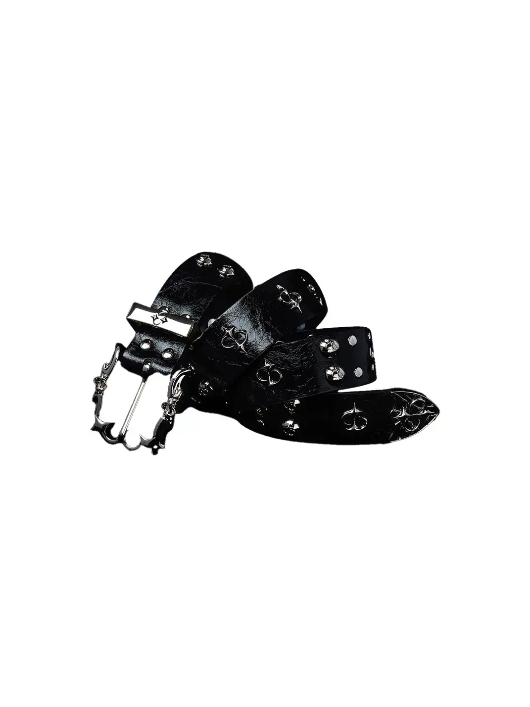 LE LOSANGE | Rivet Leather Belt