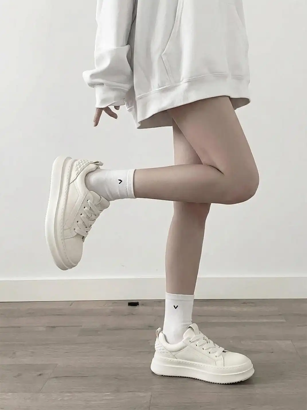 SALAXI | Heel Armor Chunky Skate Sneaker