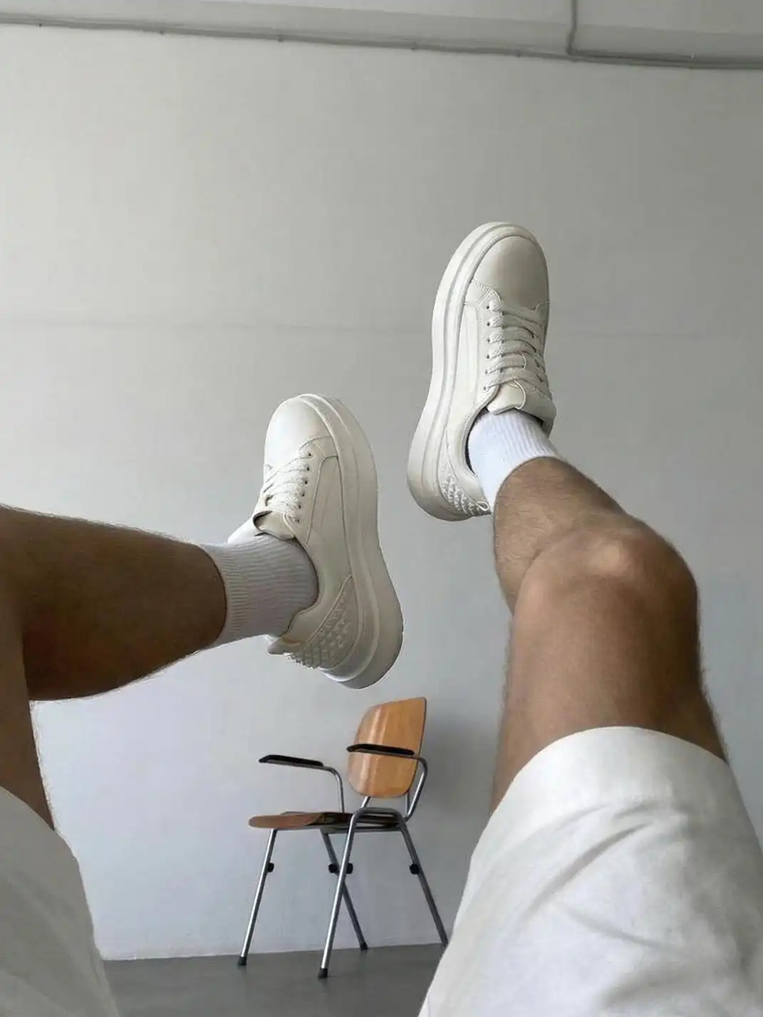 SALAXI | Heel Armor Chunky Skate Sneaker