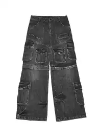 LCE | Distressed Utility Cargo Jeans