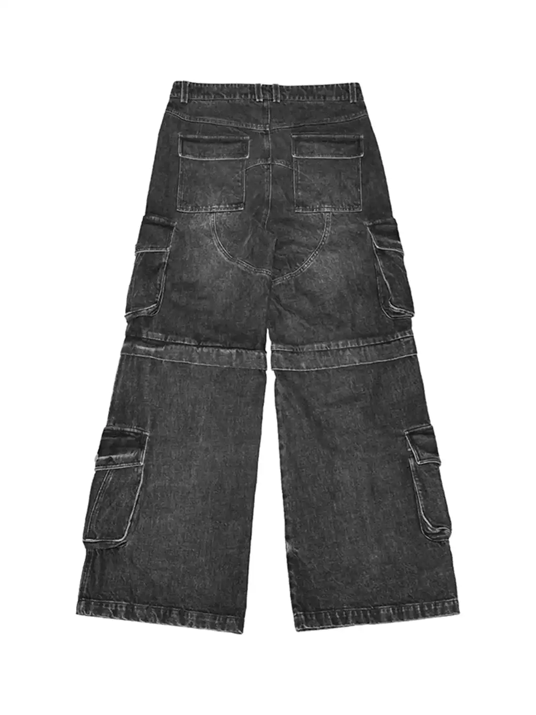LCE | Distressed Utility Cargo Jeans