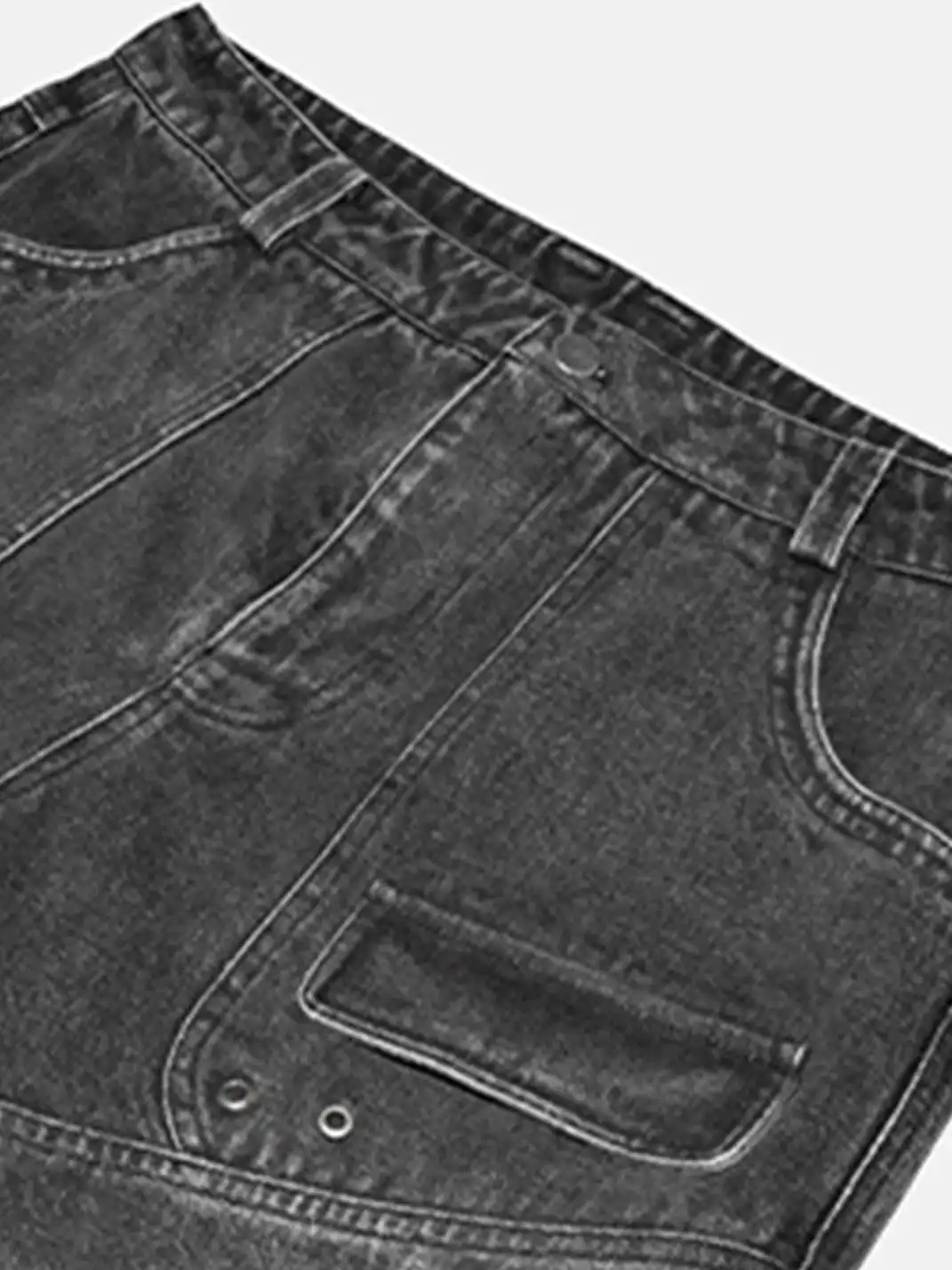 LCE | Distressed Utility Cargo Jeans