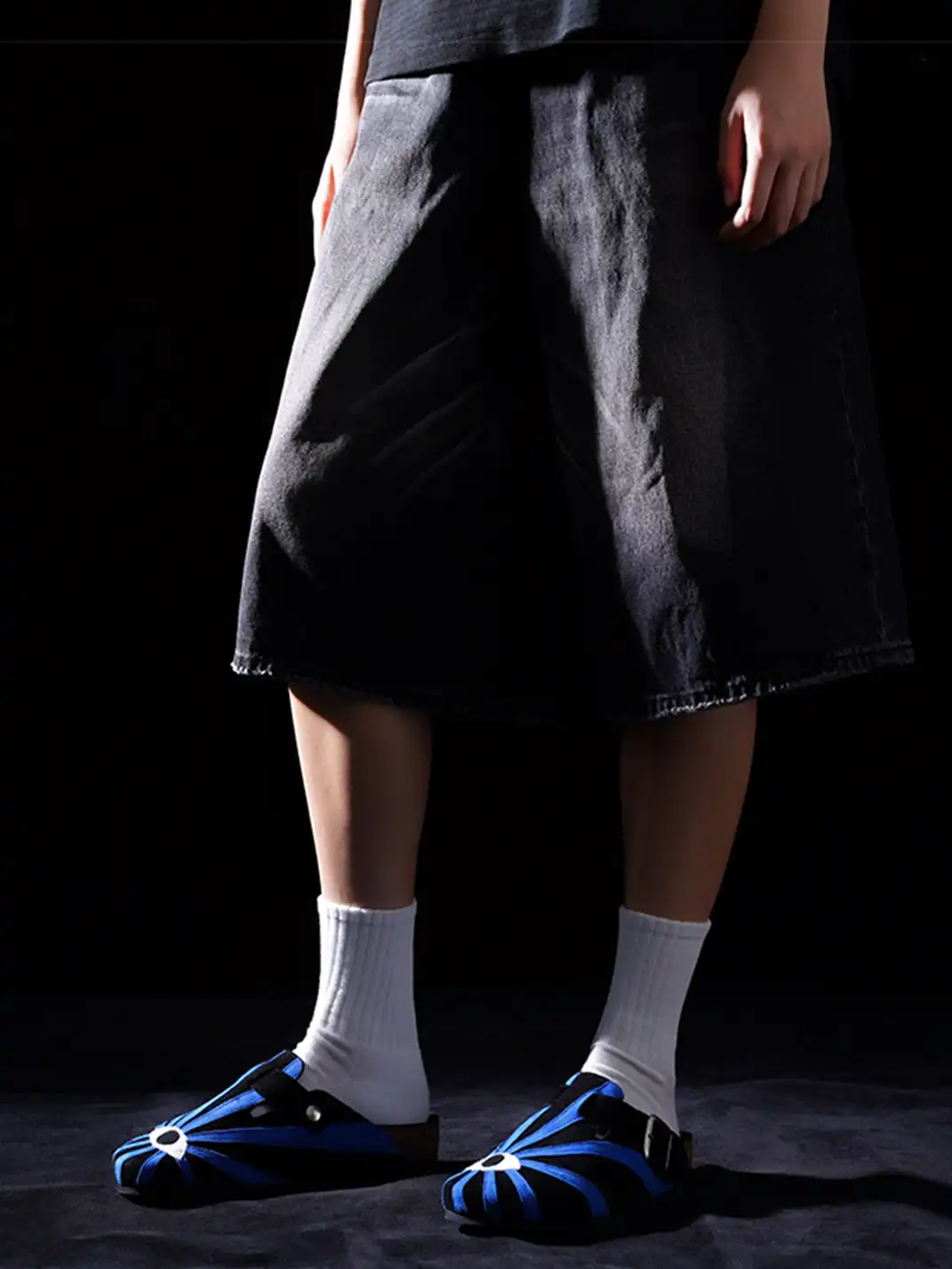 SYMBOLS OF LIGHT | "EYES OF LIGHT" Birkenstocks - Blue