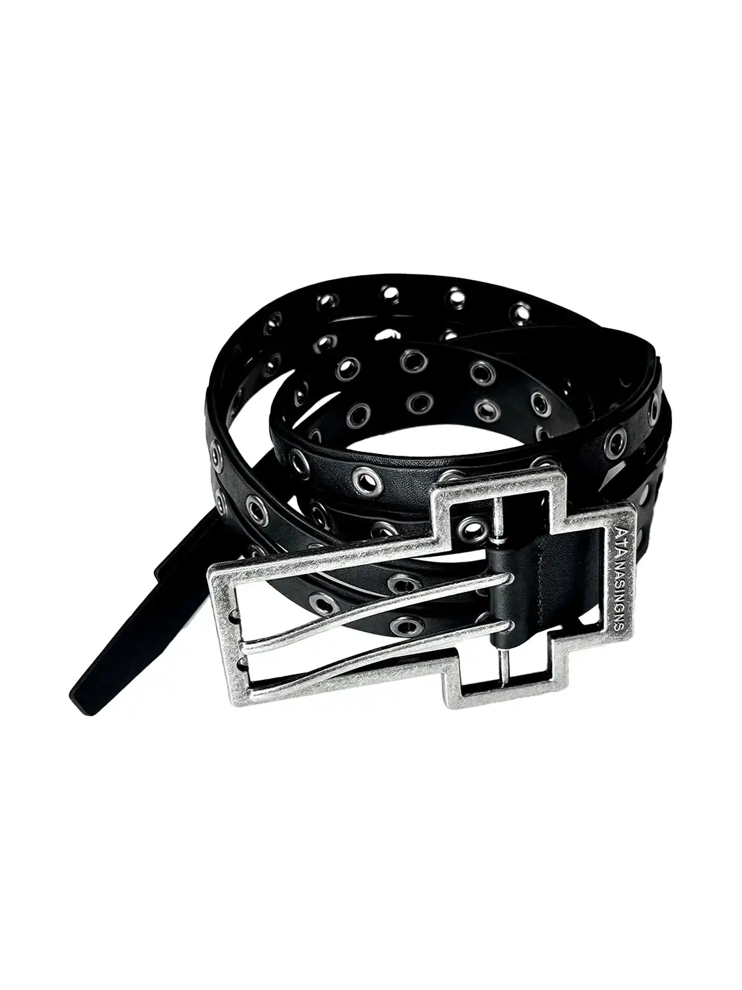 ATA NOTHINGNESS | Cross Leather Belt