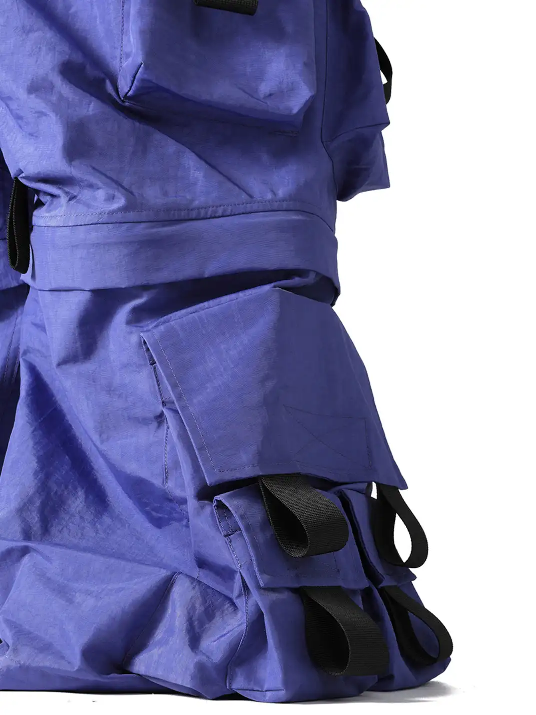 VANGUARDIA | Detachable Nylon Baggy Utility Pants