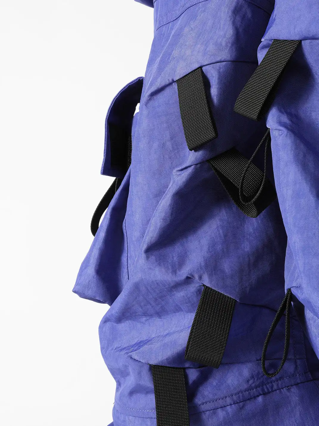 VANGUARDIA | Detachable Nylon Baggy Utility Pants