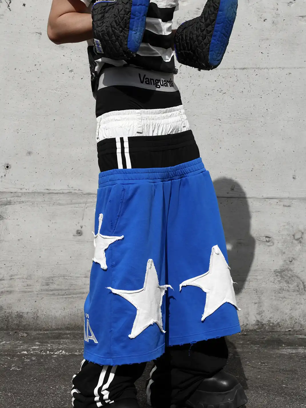 VANGUARDIA | Multiwaist Patch Sweatpants