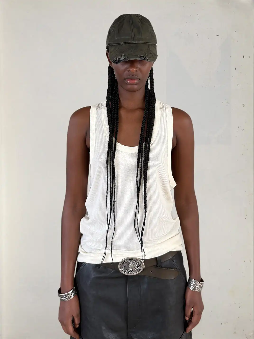 UNKNOWNWORLD | Slim Fit Tank Top