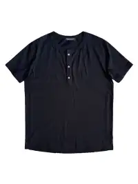 UNKNOWNWORLD | Ripped Henley Tee