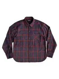UNKNOWNWORLD | Plaid Frays Shirt