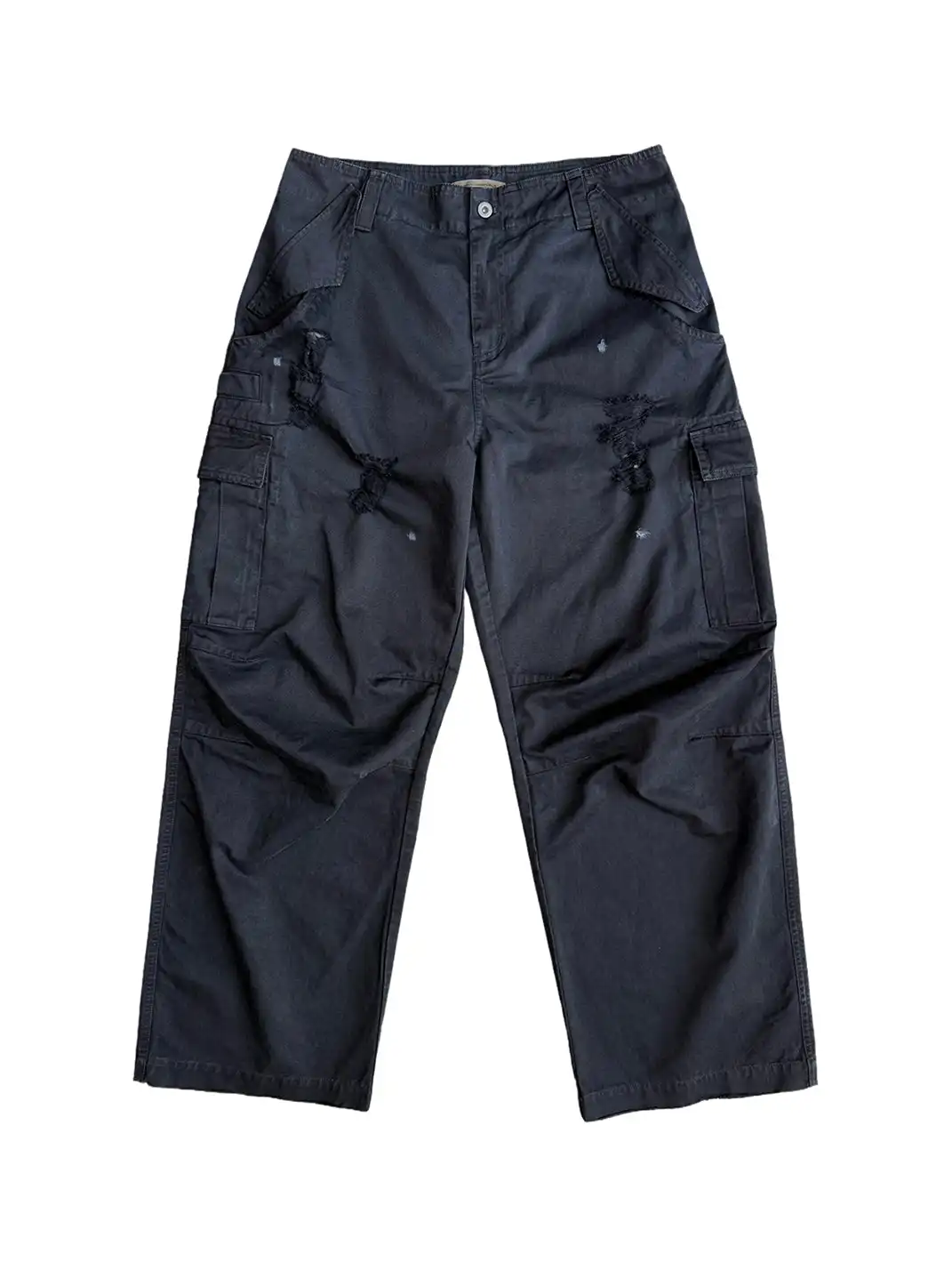 UNKNOWNWORLD | Ripped Cargo Pants