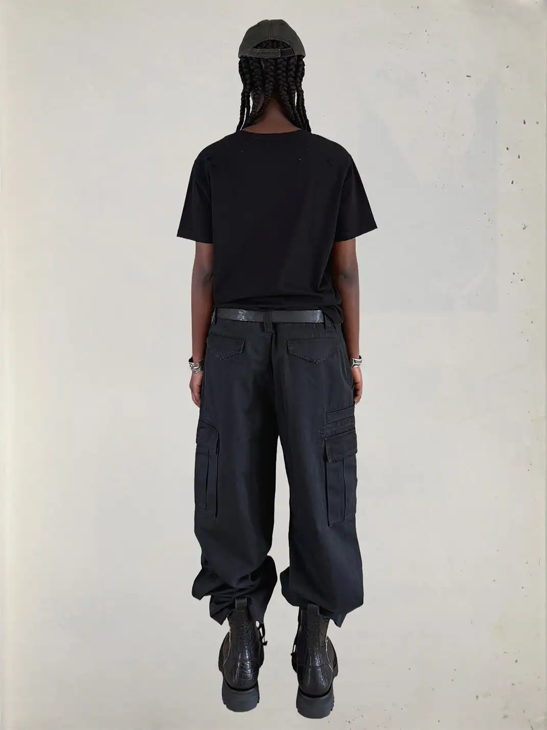 UNKNOWNWORLD | Ripped Cargo Pants