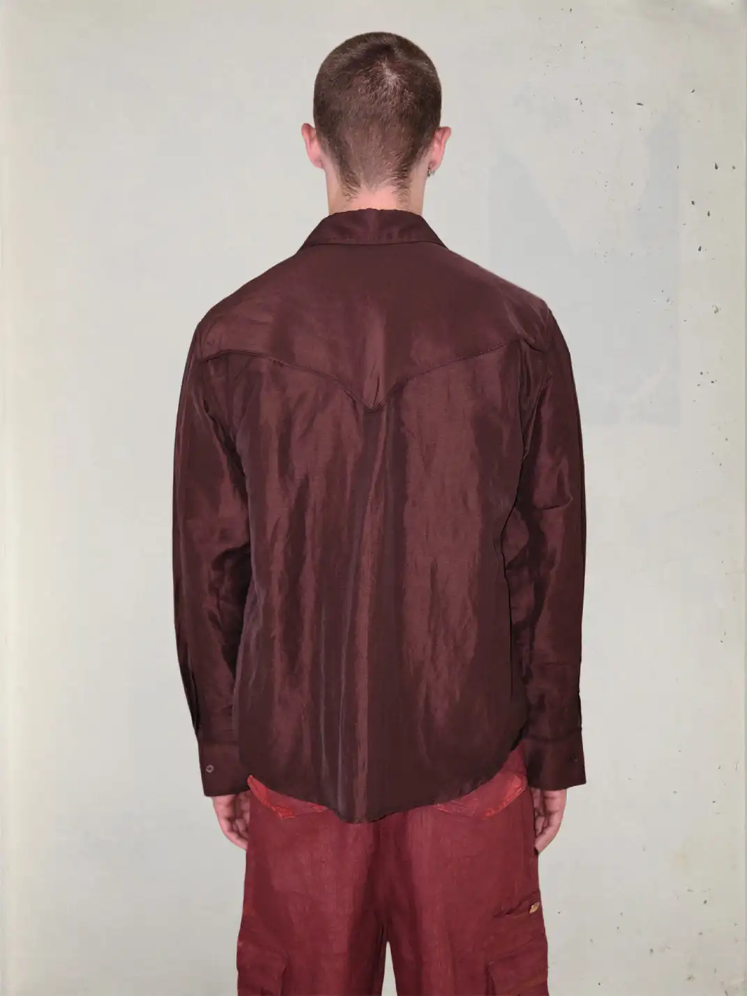 UNKNOWNWORLD | Silk Blend Shirt