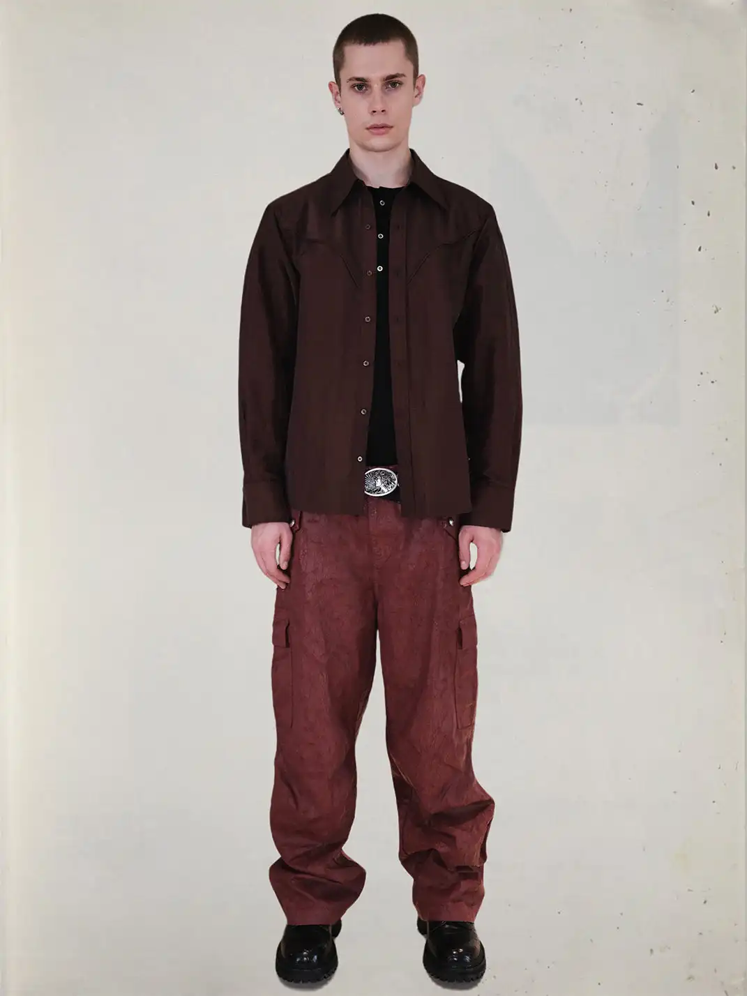 UNKNOWNWORLD | Silk Blend Shirt