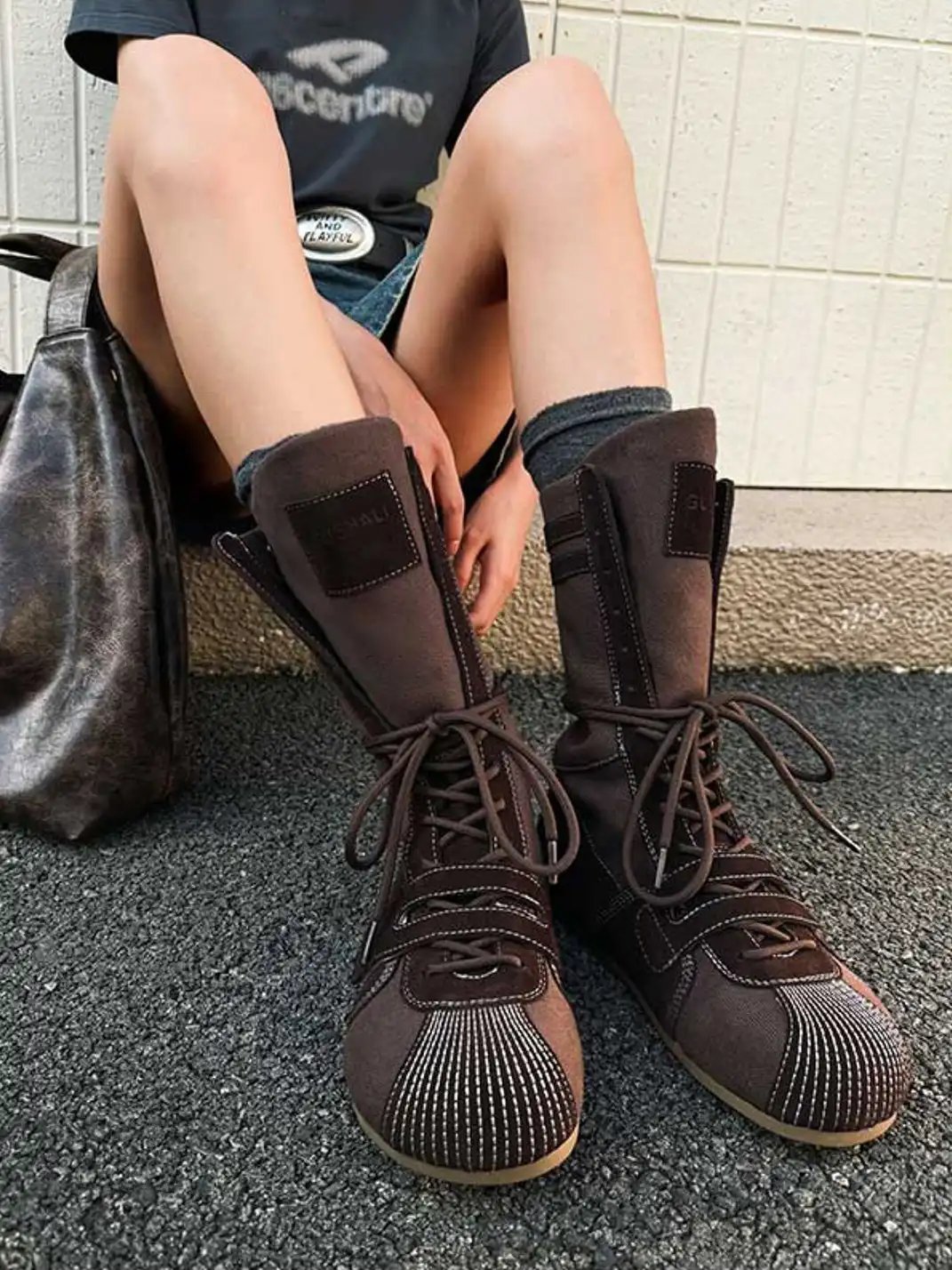GSL | "Knockout Pro" Hybrid Velcro Boxing Trainer Boots
