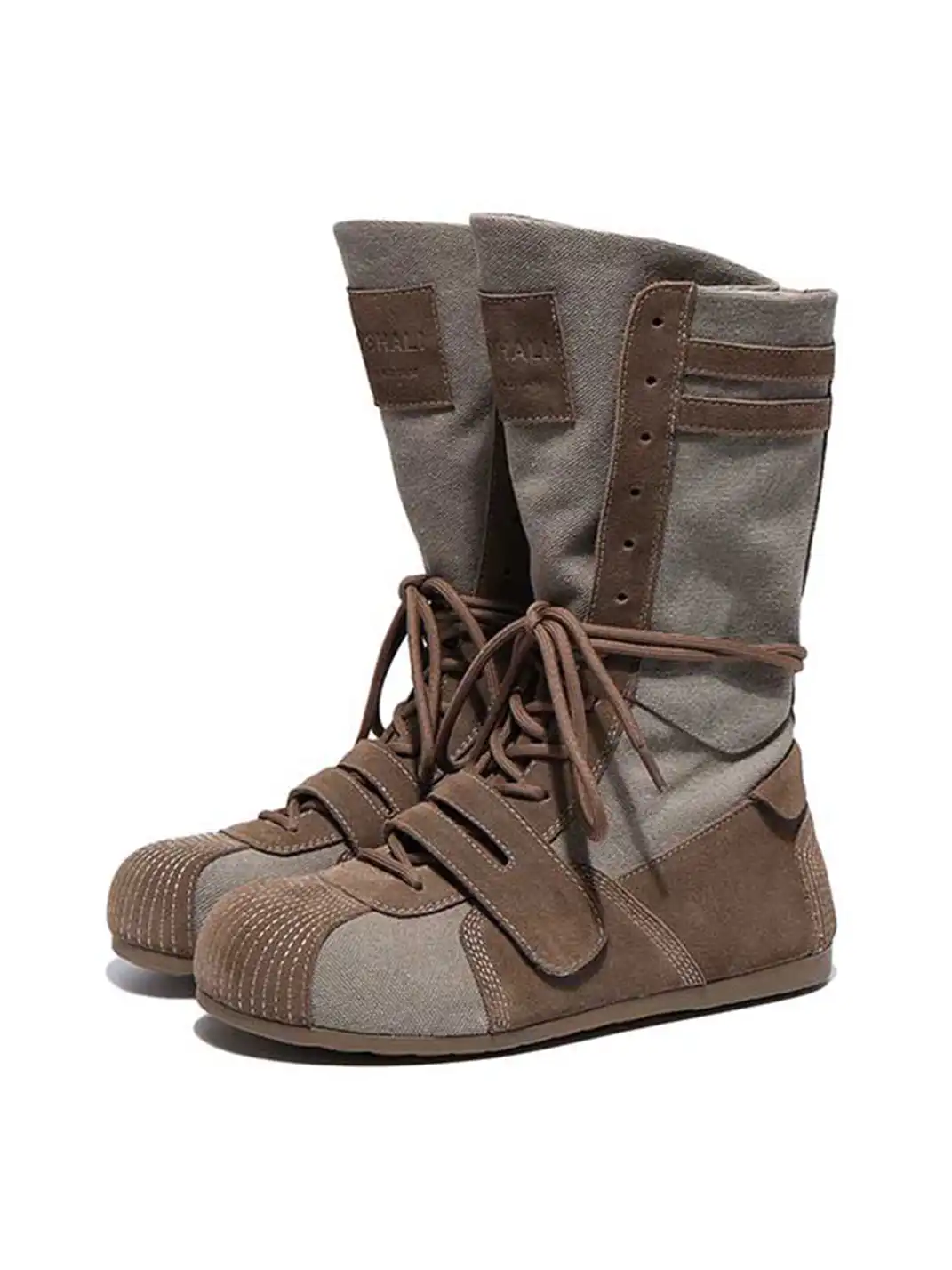 GSL | "Knockout Pro" Hybrid Velcro Boxing Trainer Boots
