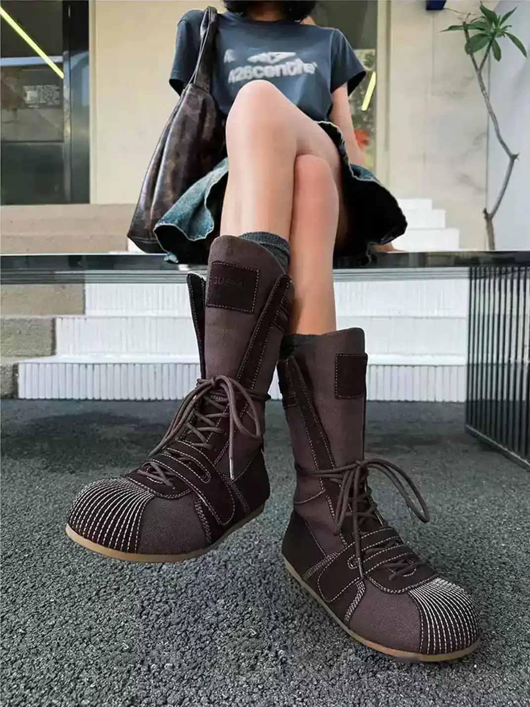 GSL | "Knockout Pro" Hybrid Velcro Boxing Trainer Boots