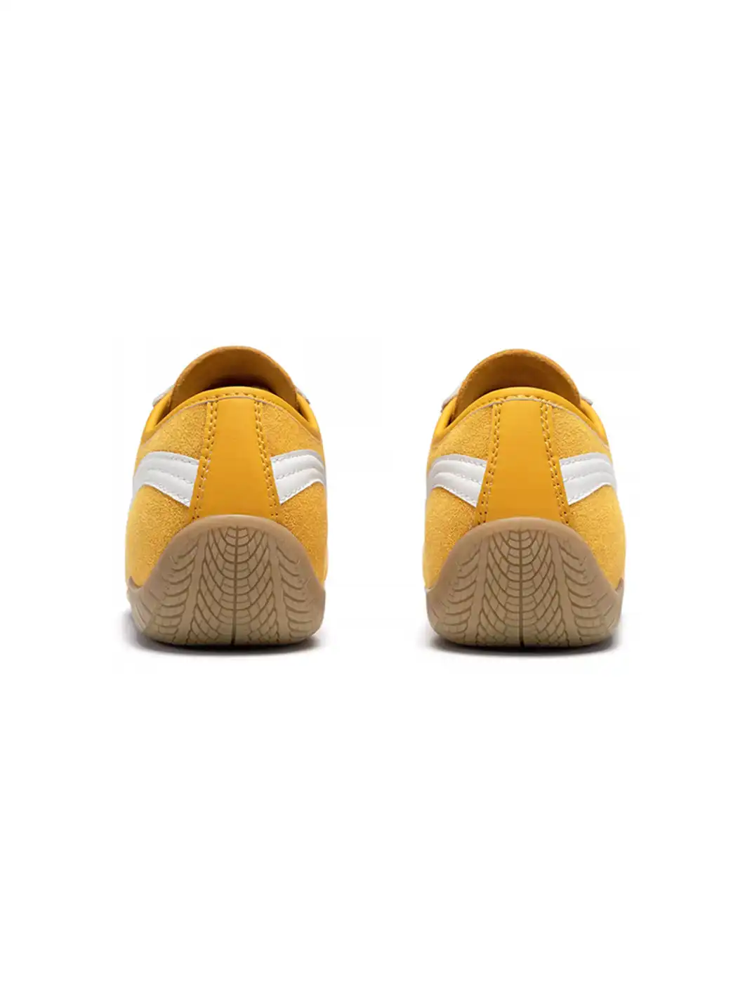 SENGUOGUO | "Street Racer" Retro Minimalist Trainer-Yellow