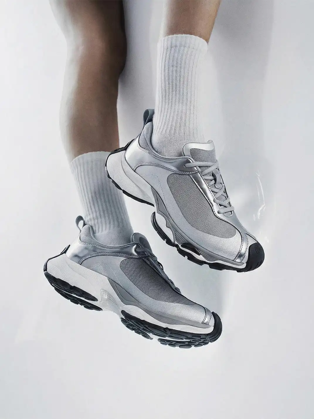 SALAXI | "Metallic Blade" Lightweight Dad Sneaker