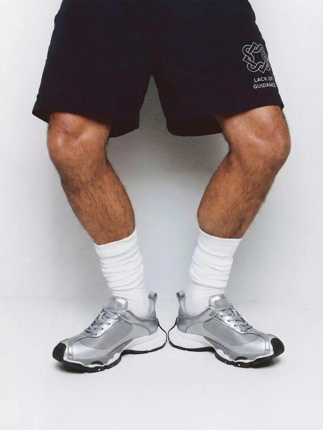 SALAXI | "Metallic Blade" Lightweight Dad Sneaker