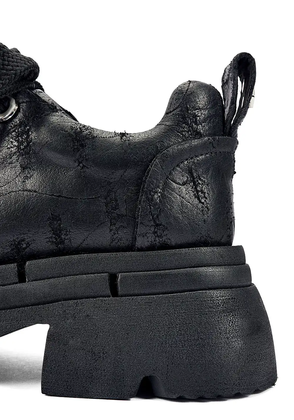 NEXT IMPULSIVE丨"Nocturne Bloom" Sequin Lace-up Shoes