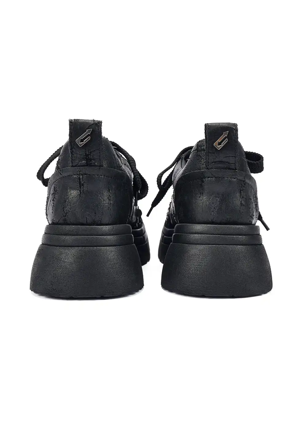 NEXT IMPULSIVE丨"Nocturne Bloom" Sequin Lace-up Shoes