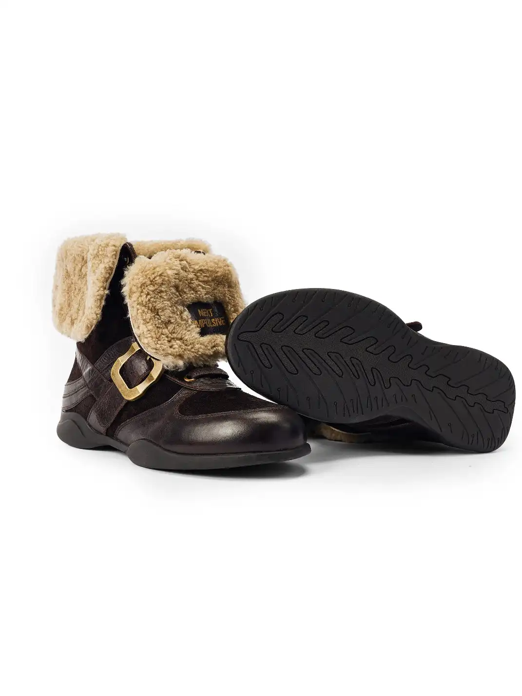NEXT IMPULSIVE丨"WildWest Navajo" Boots - Vintage Dark Brown