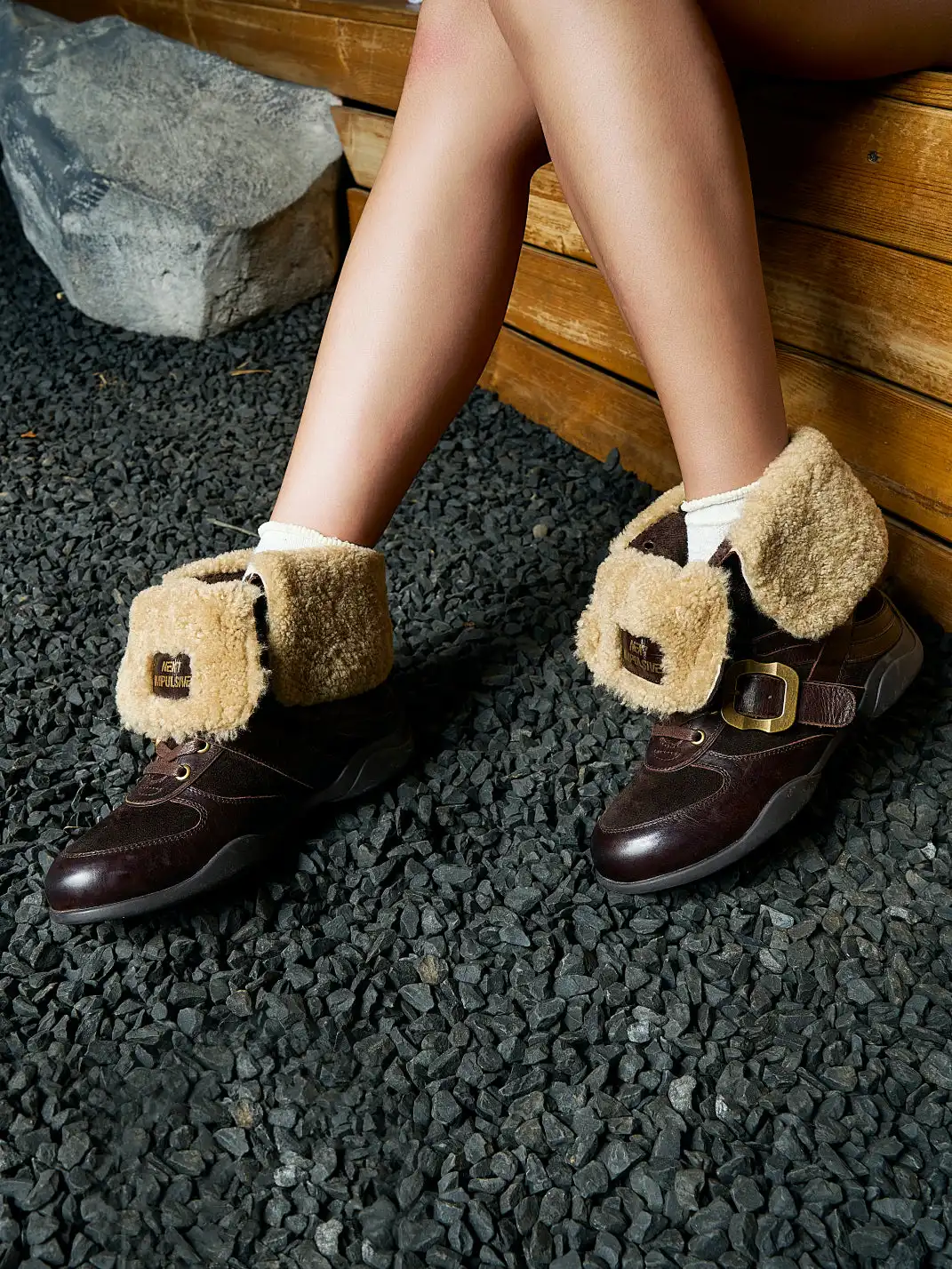 NEXT IMPULSIVE丨"WildWest Navajo" Boots - Vintage Dark Brown