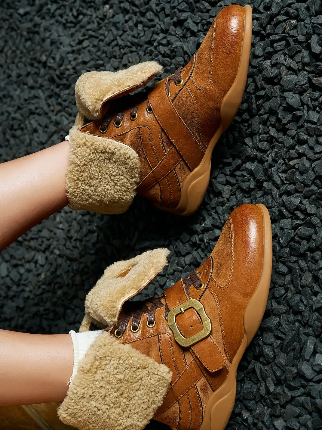 NEXT IMPULSIVE丨"WildWest Navajo" Boots - Brown
