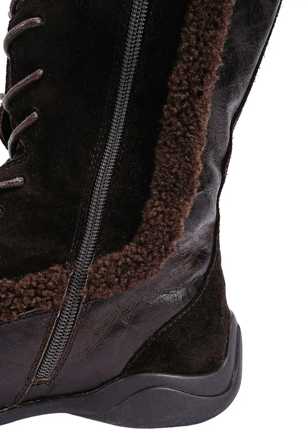 NEXT IMPULSIVE丨"WildWest Mohican" Boots - Dusty Brown/Black