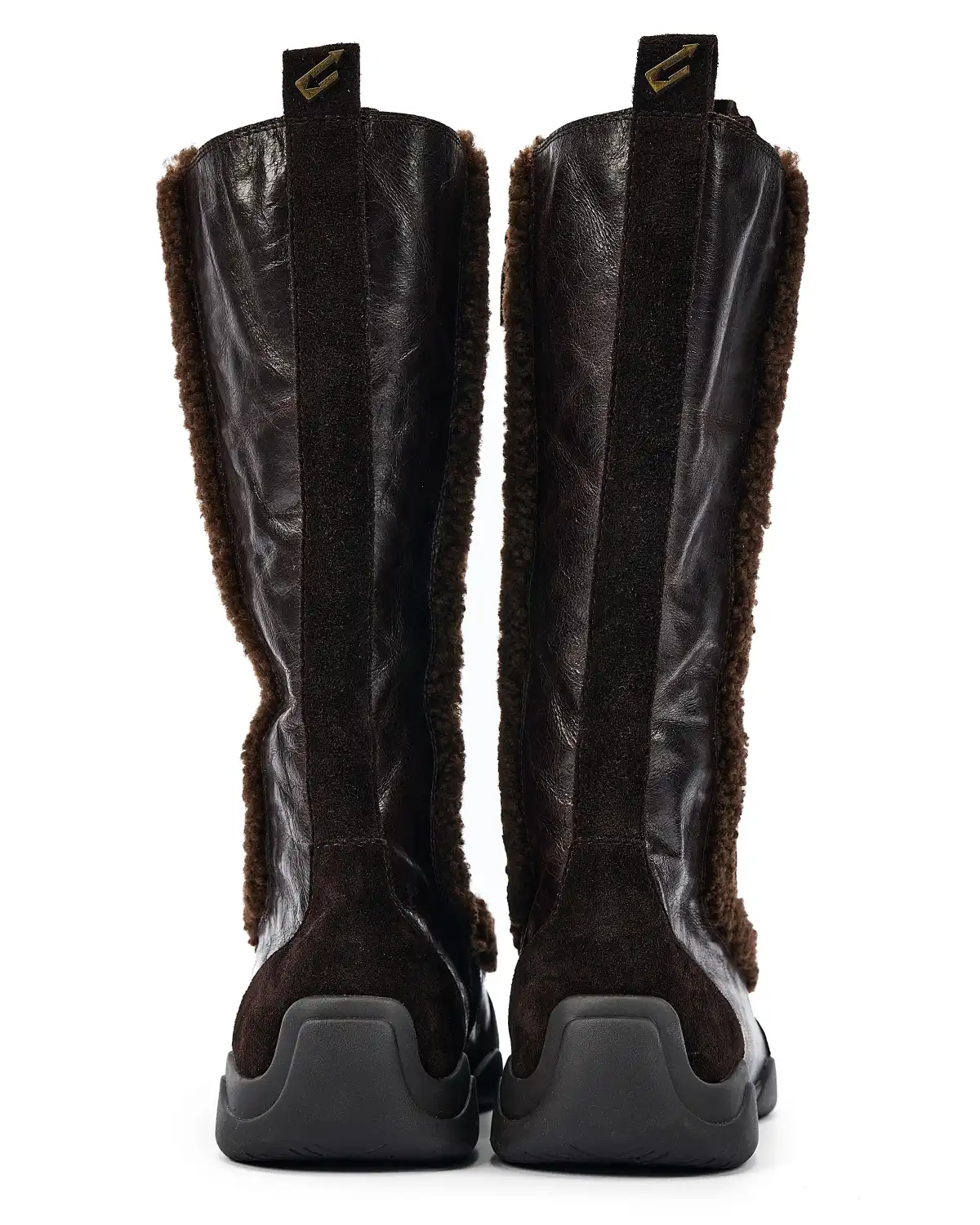 NEXT IMPULSIVE丨"WildWest Mohican" Boots - Dusty Brown/Black