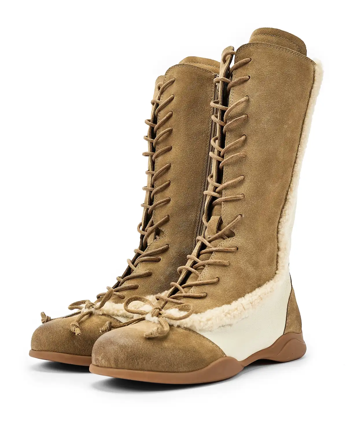 NEXT IMPULSIVE丨"WildWest Mohican" Boots - Butter/Light Brown