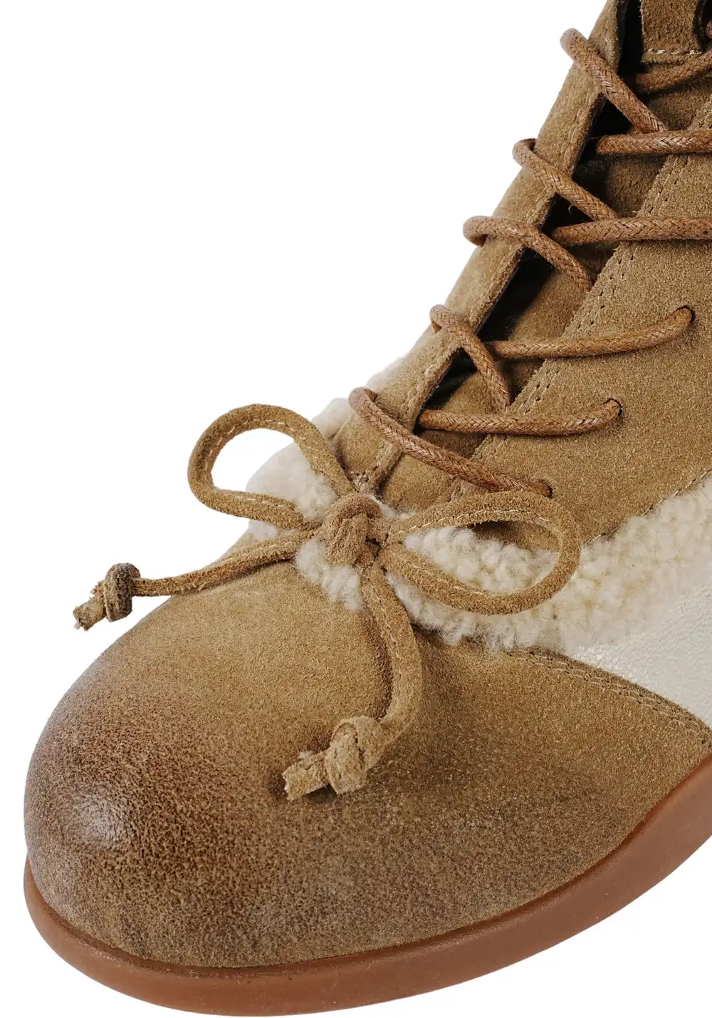 NEXT IMPULSIVE丨"WildWest Mohican" Boots - Butter/Light Brown